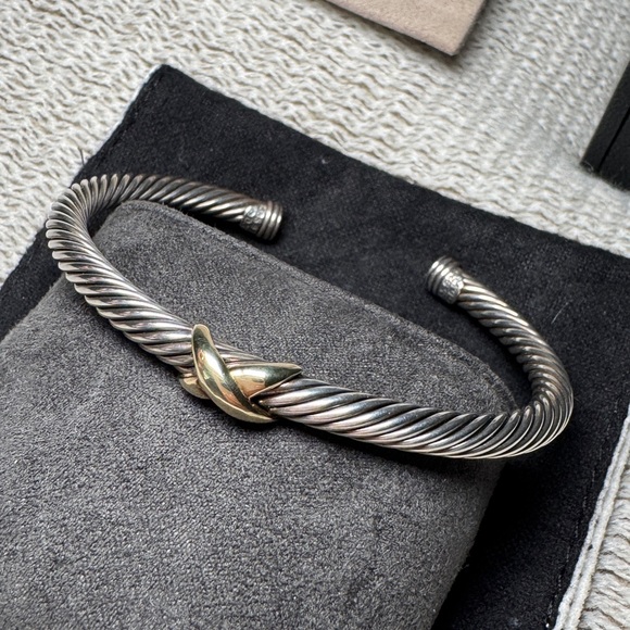 David Yurman Crossover Cable Bracelet 5mm Small - Picture 9 of 13